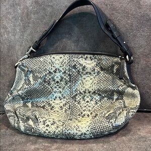 Banana republic Snakeskin Pattern Shoulder Bag